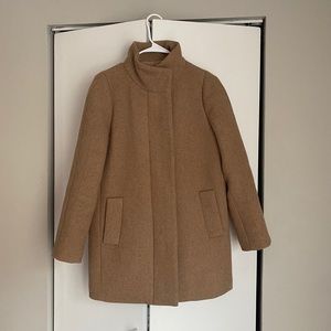 J. Crew Mercantile Petite City Coat Size 4P tan